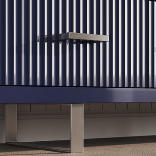 TV Stand With Slatted Drawers