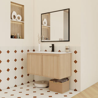 Floating Bathroom Vanity With Sink Combo