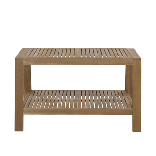 2 Piece Outdoor Conversation Set (Loveseat & Coffee Table With Water-Resistant Cushions)