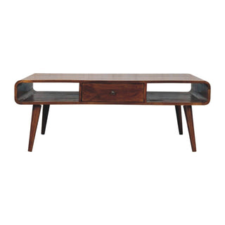 Avora - 2 Drawer Coffee Table - Brown
