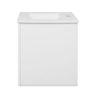 Bathroom Vanity With Sink, Rectangular Storage Cabinet With 2 Soft Closing Doors