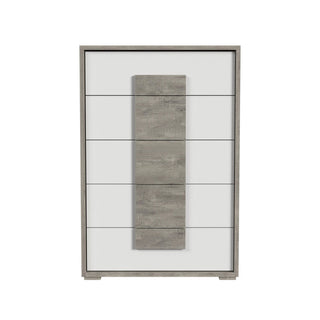 San Matteo - 5-Drawer Chest - Gray