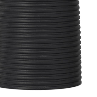 Boyd - Ribbed Accent Table - Black