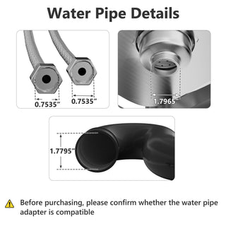 Outdoor Utility Sink With Workbench & Storage Shelf, Freestanding Prep Table With Left Drawer, Garden Patio Sink Station With 360° Hot & Cold Water Faucet - Silver