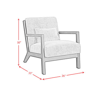 Marina - Chair With Kidney Pillow