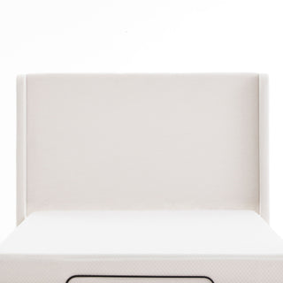 Caron 4.0 - Queen Size Adjustable Bed Frame With Wireless Remote Control, Head And Foot Incline, Massage Function - Black / Gray