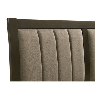 Clement - 4 Piece Queen Bedroom Set With Tufted Headboard - Dark Coffee