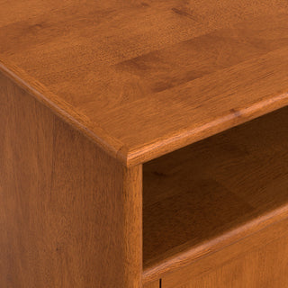Draper - Handcrafted Mid Century Low TV Media Stand