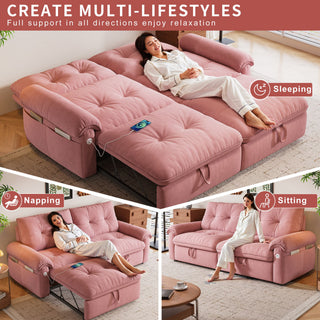 Convertible Cloud Like Sofa Bed