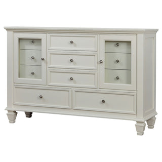 Dennis - 11 Drawer Dresser - Cream White