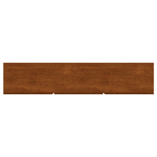 Harper - TV Stand Media Console With Curved Doors - Brown