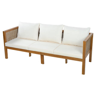Patio Set Outdoor With Coffee Table And Cushions