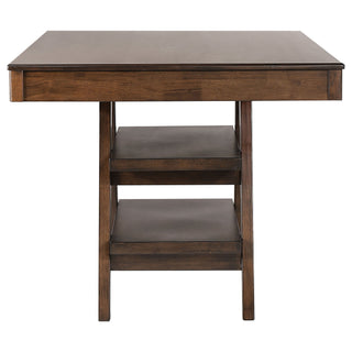 Ferrara - 5 Piece Counter Height Dining Set With Chairs - Walnut