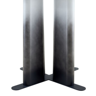 Round Dining Table With Cross Base, Modern Home Furniture