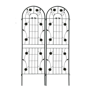 Metal Garden Trellis Rustproof Trellis For Climbing Plant Outdoor Flower Support
