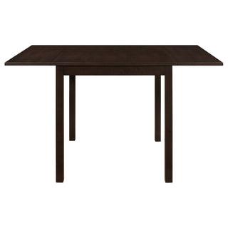 Vanetta - 3 Piece Dining Set With Drop Leaf Table And Chairs - Cappuccino