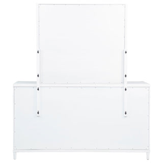 Robinson - 8 Drawer Dresser With Mirror - White