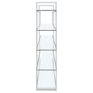 Harison - 5 Shelf Bookshelf - Clear