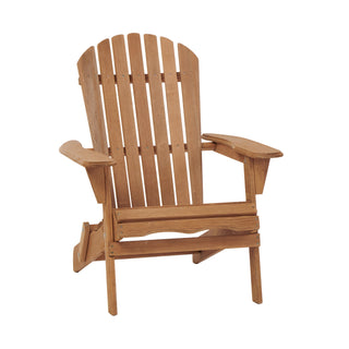 Oversize Outdoor Folding Adirondack Chair, Patio Chair For Garden