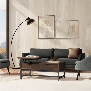 Banting - Lift Top Coffee Table - Walnut Brown
