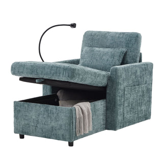 Multifunctional Recliner Sofa With Storage And Phone Bracket