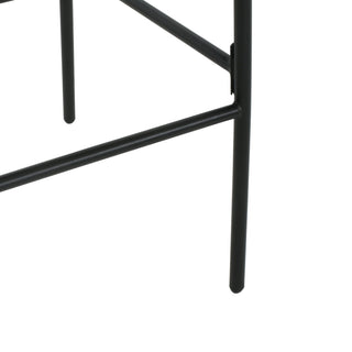 La Push - Outdoor Rope Barstool (Set of 2) - Black / Brown