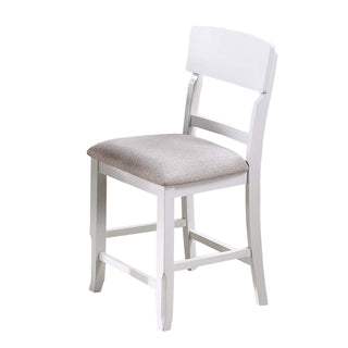Contemporary Counter Height Dining Set With Built In Lazy Susan
