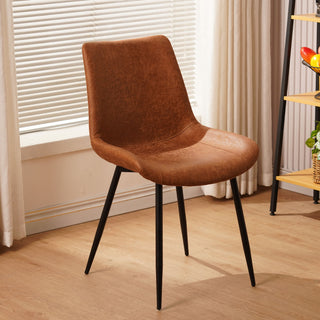Dining Chairs (Set of 4) - Brown