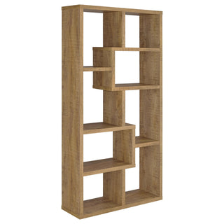 Currey - 6 Shelf Bookshelf - Mango Color