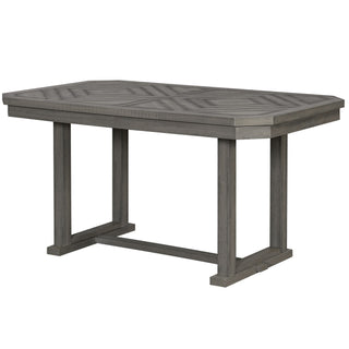 6 Piece Dining Table Set With Ergonomic Seating