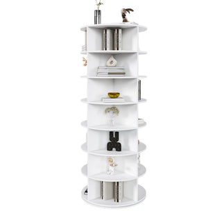 Rotating Shoe Rack Tower