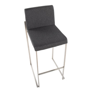 Fuji - Contemporary And Modern Elegance High Back Barstool