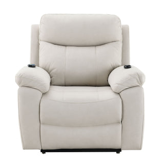 Chriki - Polished Power Motion Recliner With Lift Heating Massage Chair