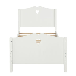 Platform Bed With Slat Support And Headboard And Footboard