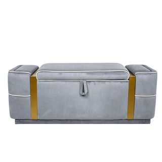 Storage Bench Upholstered Ottoman Bed End Bench With Lift Top Storage