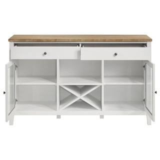 Prager - 2 Door Dining Sideboard - White