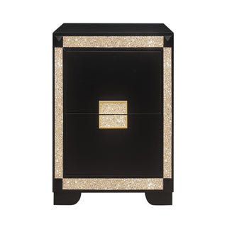 Lively - Bedroom Set With Glitter Detail And Padded Headboard