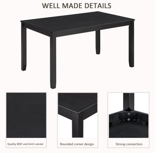 Kitchen Dining Set, Rectangular Dining Table