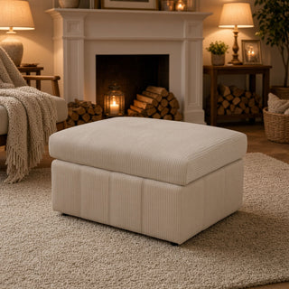 Oversized Ottoman Footrest, Living Room Accent
