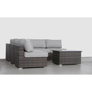 Stylish Entertainment Sectional Set, Outdoor Living
