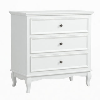 3 Drawer Dresser - White