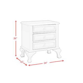 Ariana - Complete Vanity With Lightbulbs - Glossy White