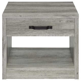 Nuberg - 1 Drawer Table - Gray