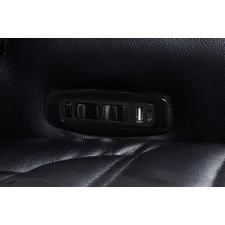 Isadora - Power Reclining Loveseat With Dual USB Charging And Built In Bluetooth Speaker - Black