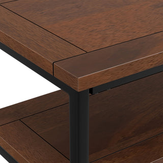 Skyler - TV Media Stand - Dark Cognac Brown