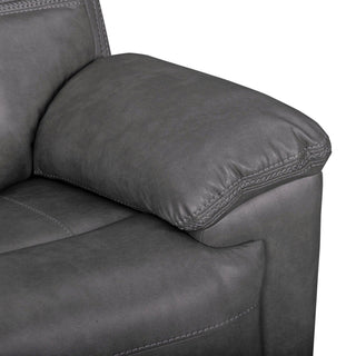 Camaro - Motion Loveseat With Console - Nugget Gray