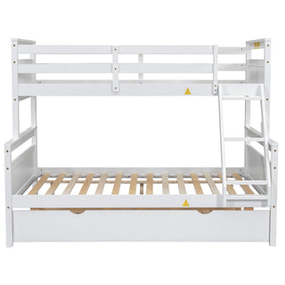 Bunk Bed With Ladder And Safety Guardrail