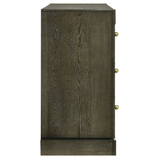 Sundance - 6 Drawer Dresser Cabinet - Dark Brown