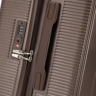 20" / 24" / 28" 3 Pieces / Set Spinner Wheel Luggage, Carry On Suitcase, Matching Color, TSA Combination Lock