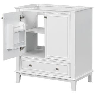 Modern Bathroom Vanity Base Only With Doors And Drawer